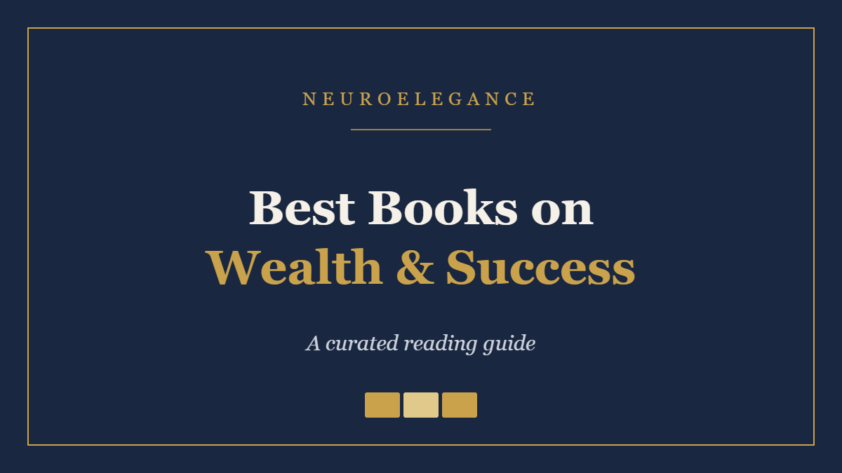 Best Books on Wealth & Success — a curated reading guide by NeuroElegance